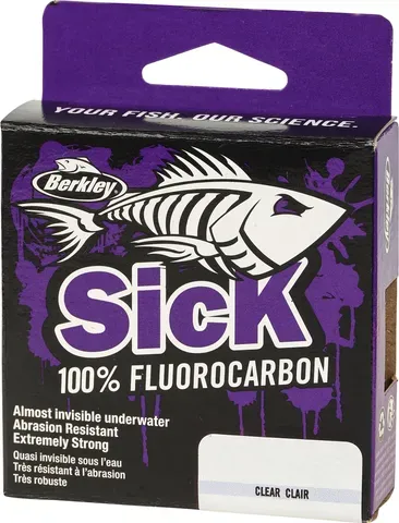 Berkley Sick Fluorocarbon Leader 0.28mm 5.9kg 50m Clear