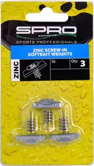 Spro Zinc Screw-In Softbait Weights 10g