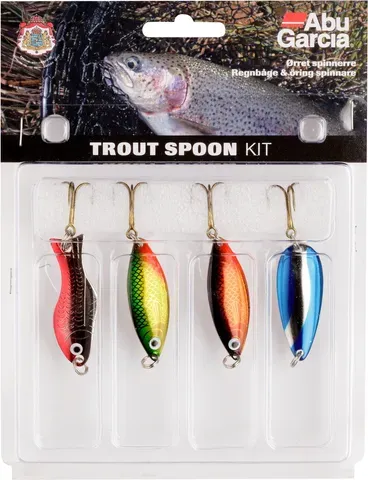Abu Garcia Trout Spoon Lure Kit 4 34g 0.5–2m Trout