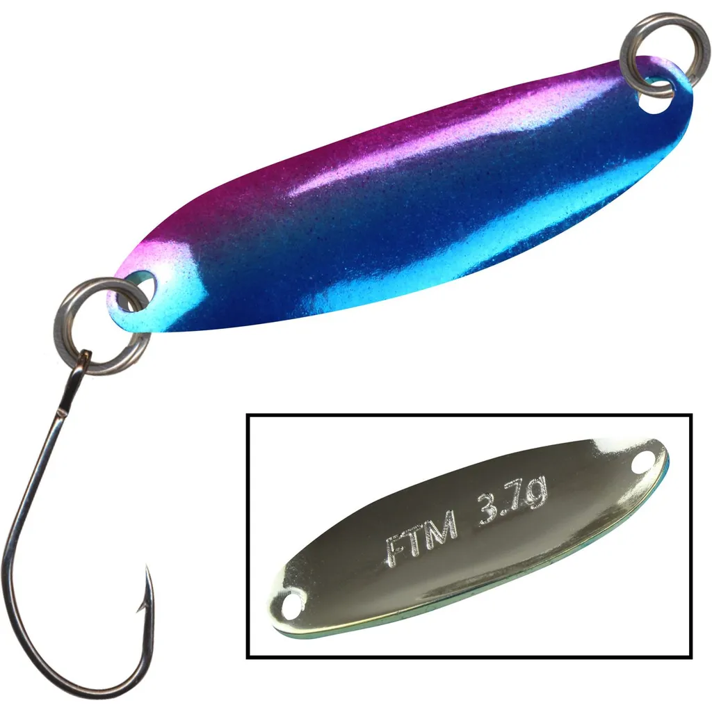 FTM Spoon Hornet 3.9cm 3.7g Pink-Blau/Silberfarben
