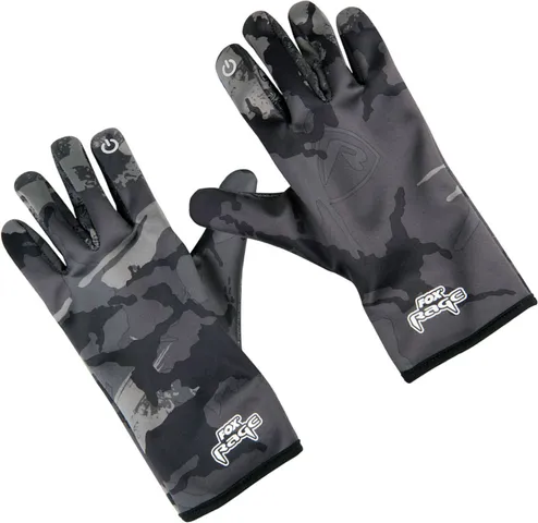 Fox Rage Thermal Camo Gloves L