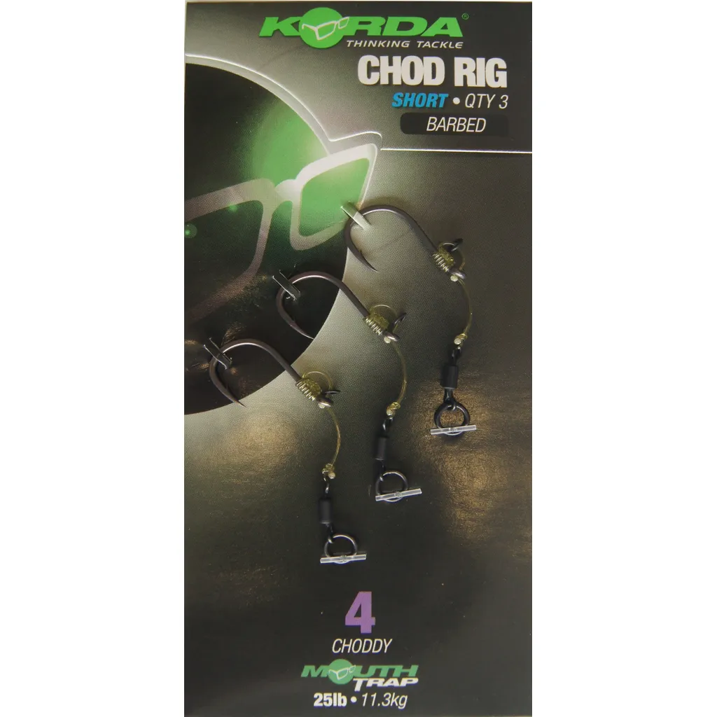 Korda Chod Rig Short #4 5cm