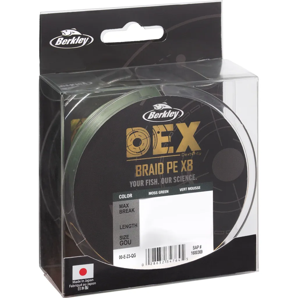 Berkley DEX x8 0.04mm 4.1kg 300m MG