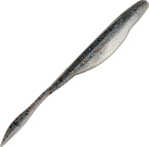 Strike King Caffeine Shad Softbait 10cm 8pc Smokey Shad