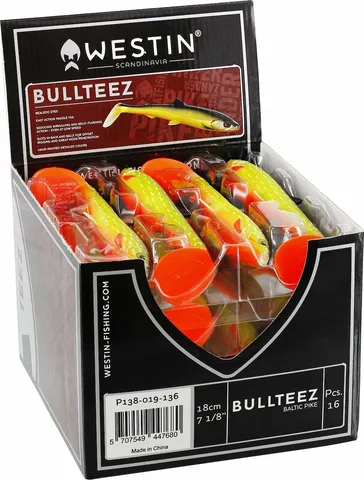 Westin BullTeez Shadtail 24cm 107g Headlight Box