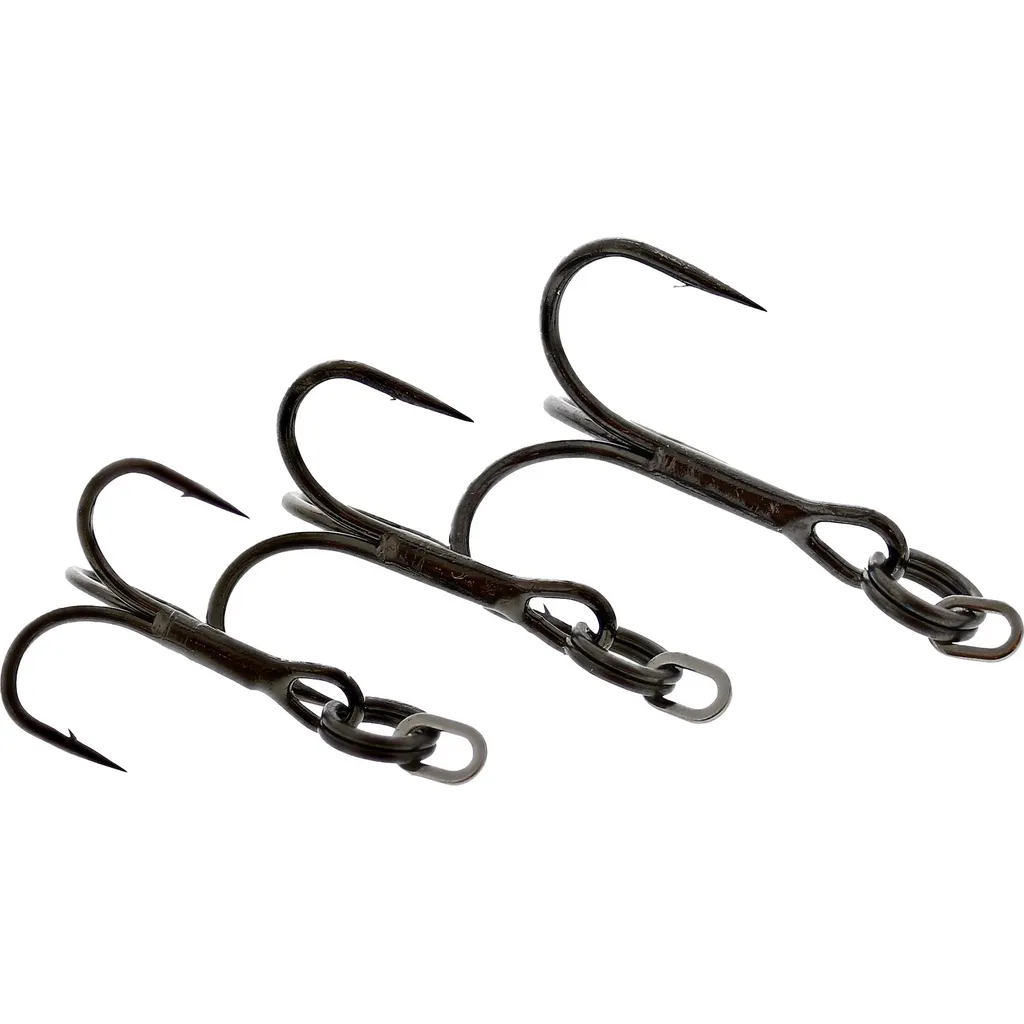 Westin Rigged Seatrout Drillinge #8 Black 5Stk