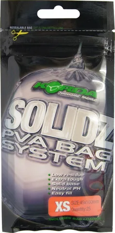 Korda Solidz Rig Accessories XS 45x100 25pc
