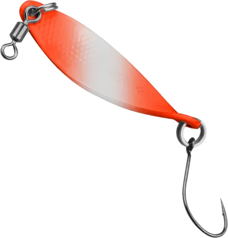 FTM Spoon Wob 4cm 3.2g Neon Orange Lumi/Schwarz Glitter
