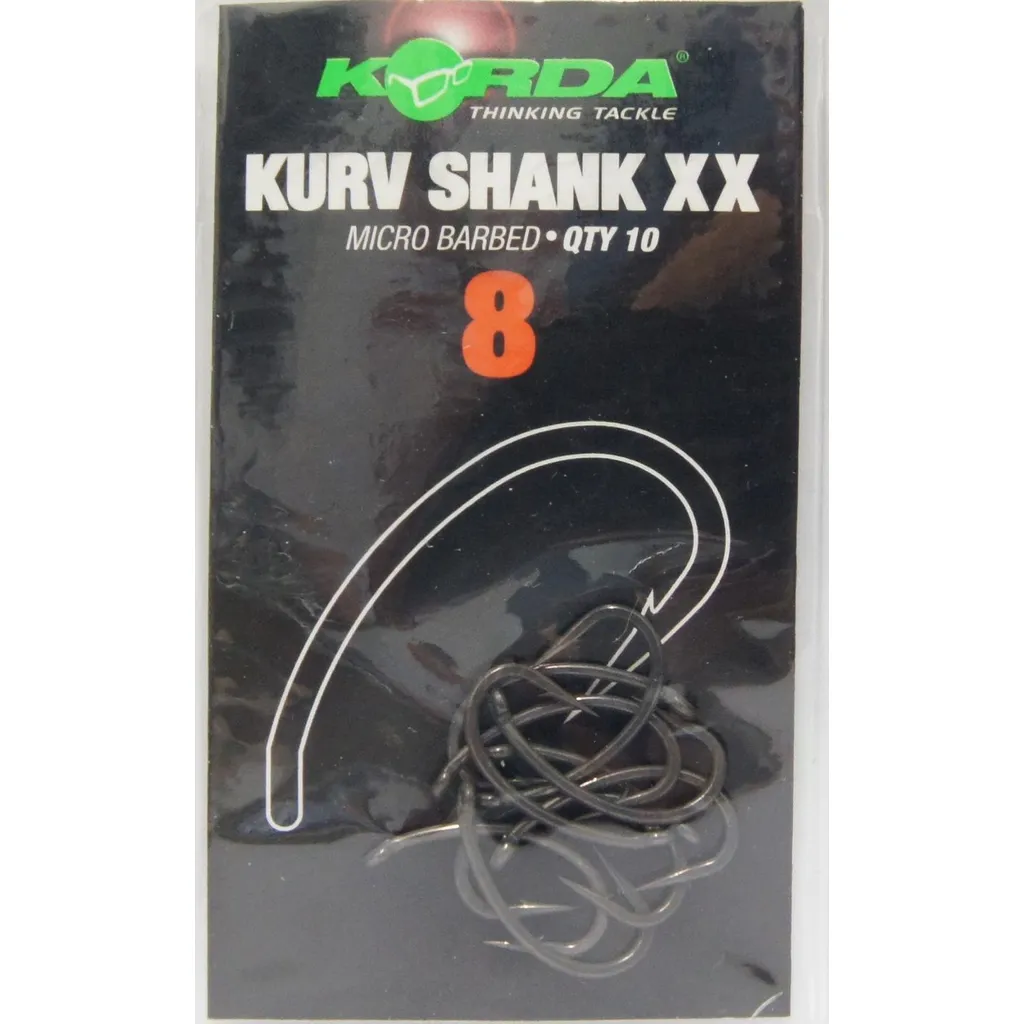 Korda Kurv Shank XX Karpfenhaken #8