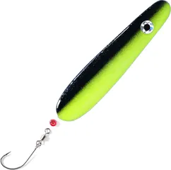 Troutwerk Inline Blinker Sea Trout Lure 69571 7.4cm 22g Black Yellow