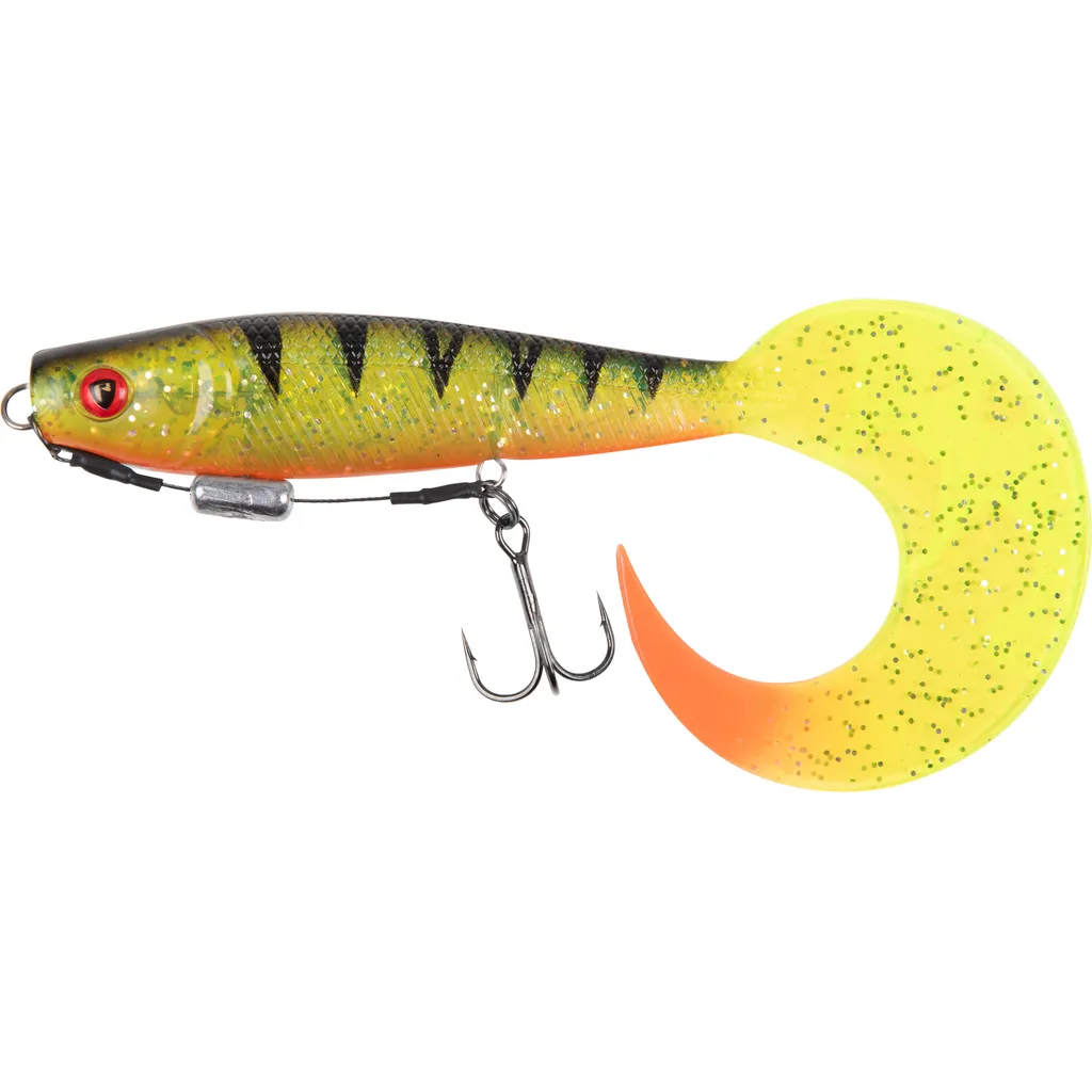 Fox Rage Pro Grub Loaded Gummifische 16cm 35g UV Perch