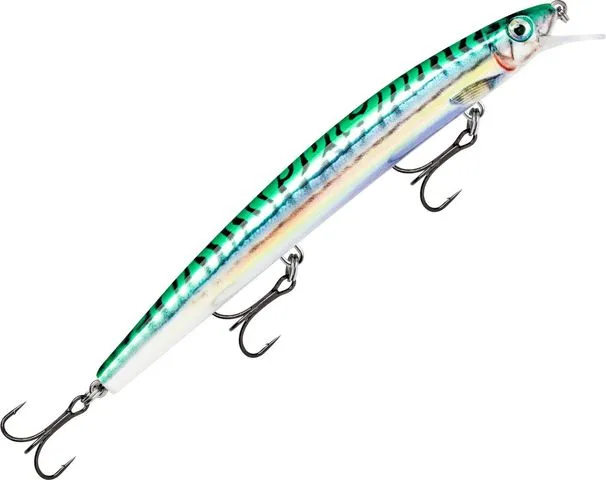 Rapala Maxrap Wobbler 13cm 0.3–0.9m 15g Live Green Mackerel