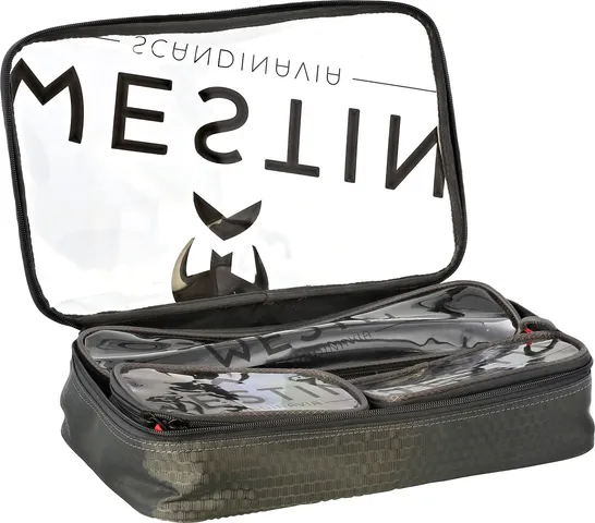 Westin W4 Clear Guard Pouch Set 5 Compartments TPU / Hexagon Polyester Zipper Titanium Black