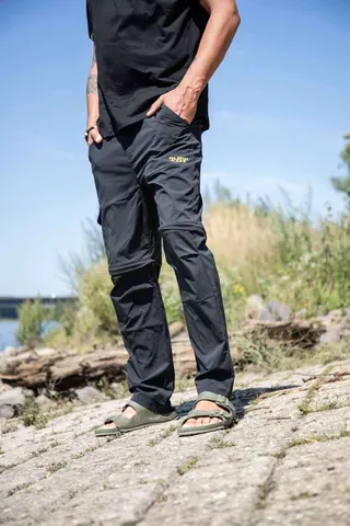 Black Cat Zip-Off Trousers M Black