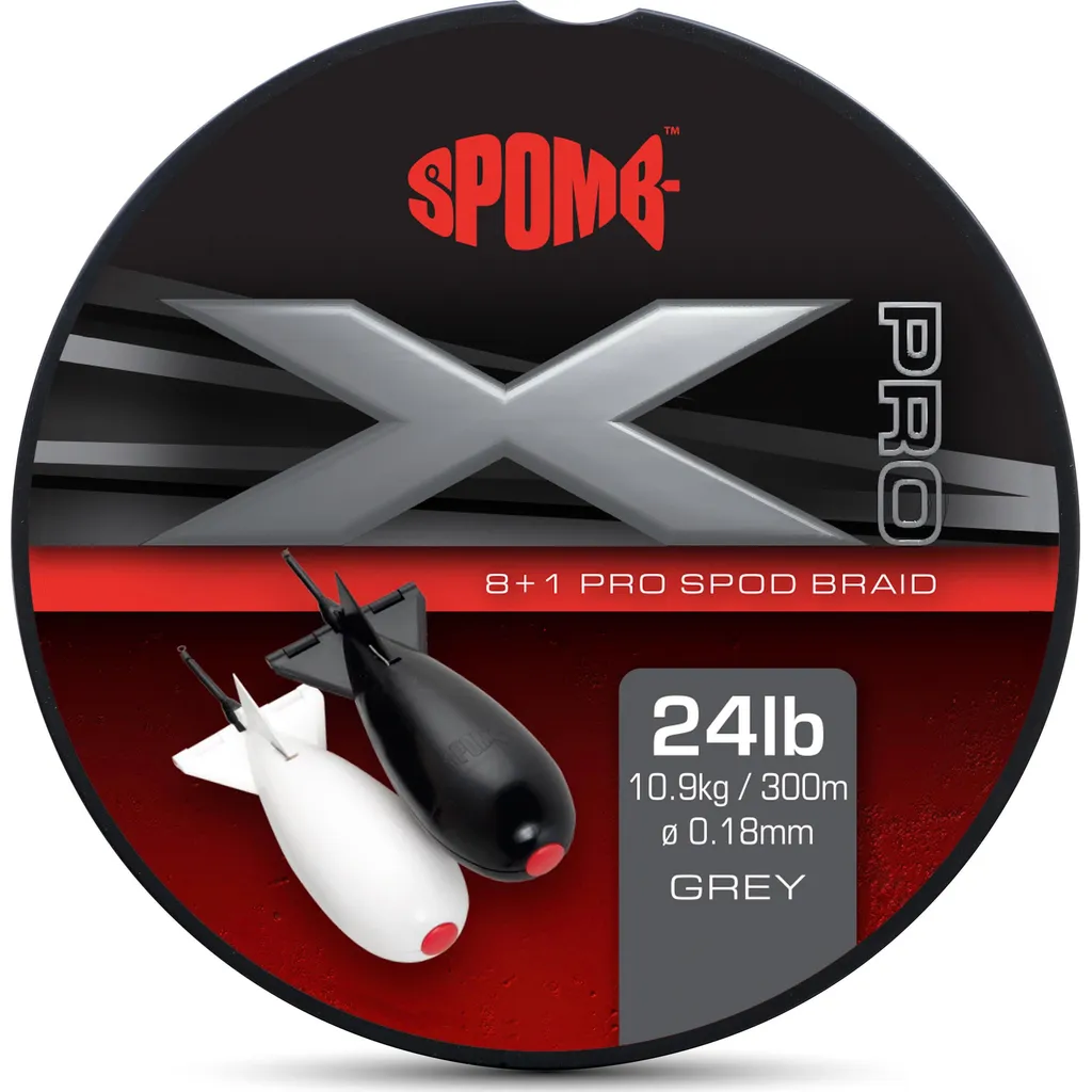 Spomb X Pro Braid Geflochtene Schnüre 0.18mm 10.9kg 300m
