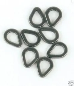 Fox Rig Rings Pear 1.5mm 25pc