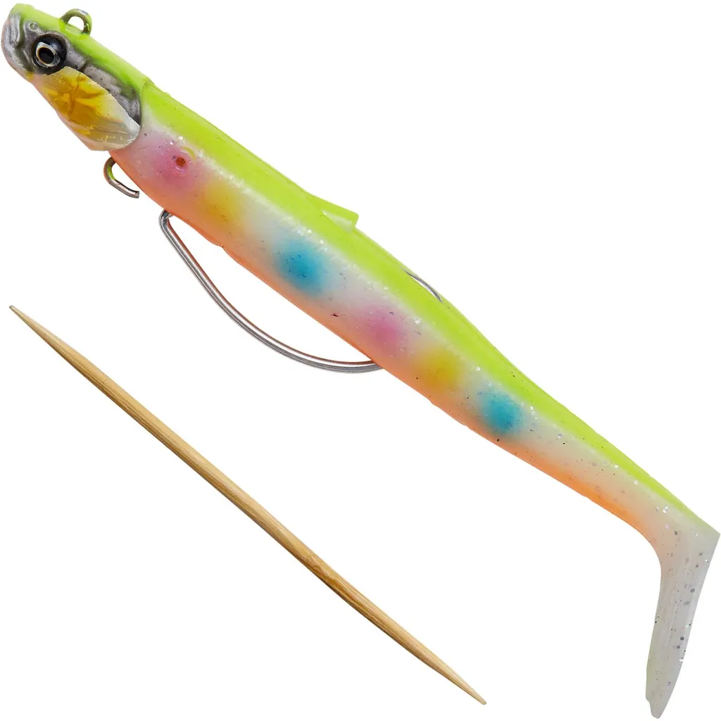 Savage Gear Sandeel V2 Gummifische 11.5cm 22g Lemon Candy