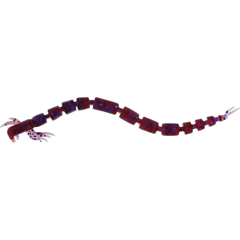 Westin Bloodteez Worm Gummiköder 5.5cm 0.5g Indigo UV Red