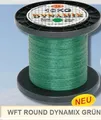 WFT Round Dynamix Geflochtene Schnur 600m 0.16mm 14kg Green