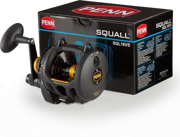 Penn Squall Lever Drag 2 Speed IGFA16 11.7kg 1091g 4.5:1 / 2.1:1