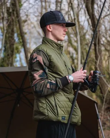 Fox Olive Quilted 100 Gilet S