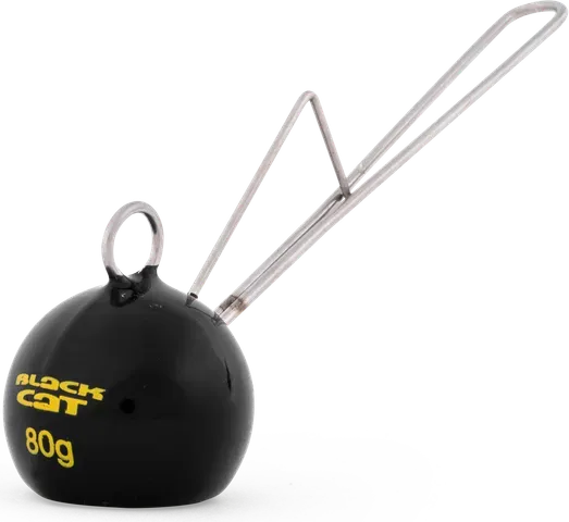 Black Cat Cat Ball Dead or Alive System 10cm 80g Black Stainless Steel
