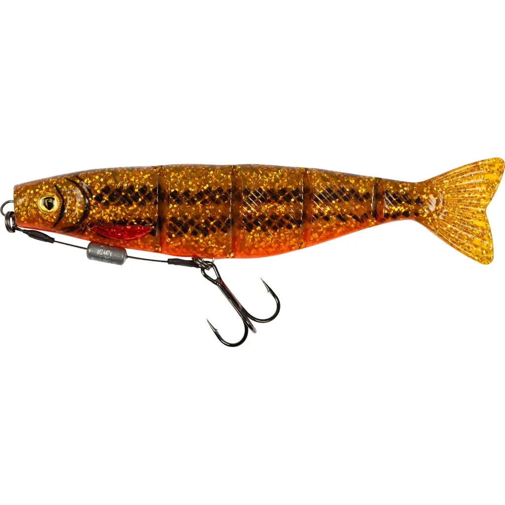 Fox Rage Pro Shad Jointed Loaded Swimbaits 18cm 52g UV Goldie