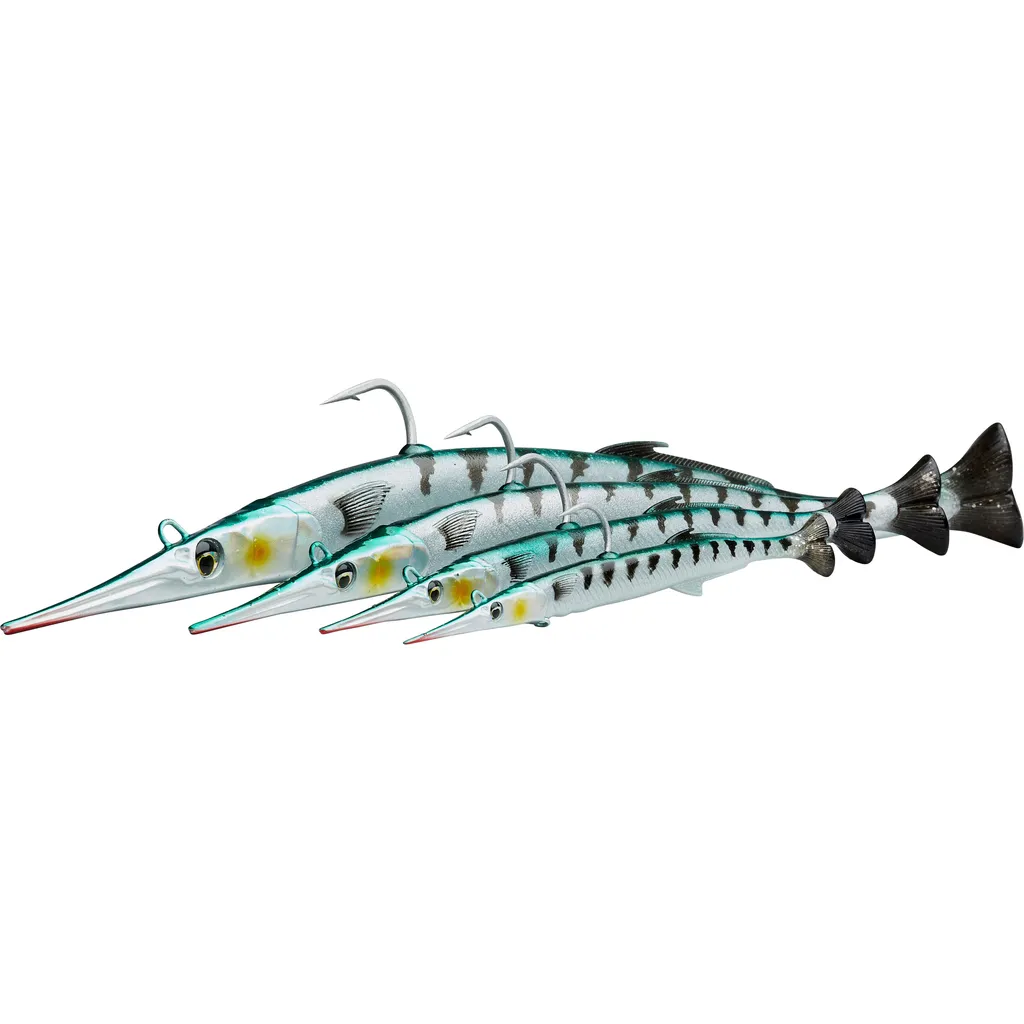 Savage Gear 3D Needlefish Pulsetail Meeresköder 18cm 26g Pink Silver