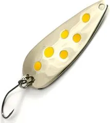 Troutwerk Spoon 4cm 5g Silver/Yellow Dots Single Hook