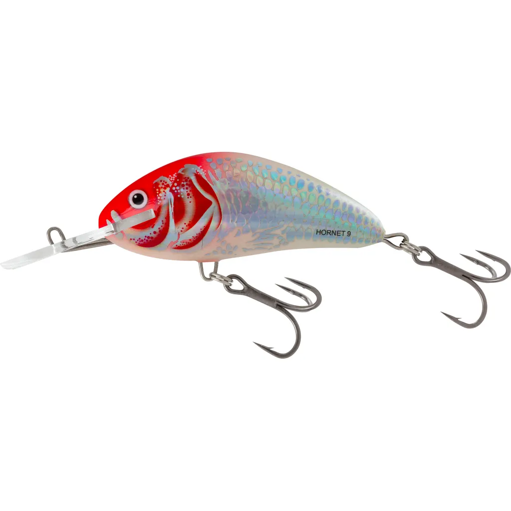 Salmo Hornet Wobbler 9cm 36g Holo Red Head