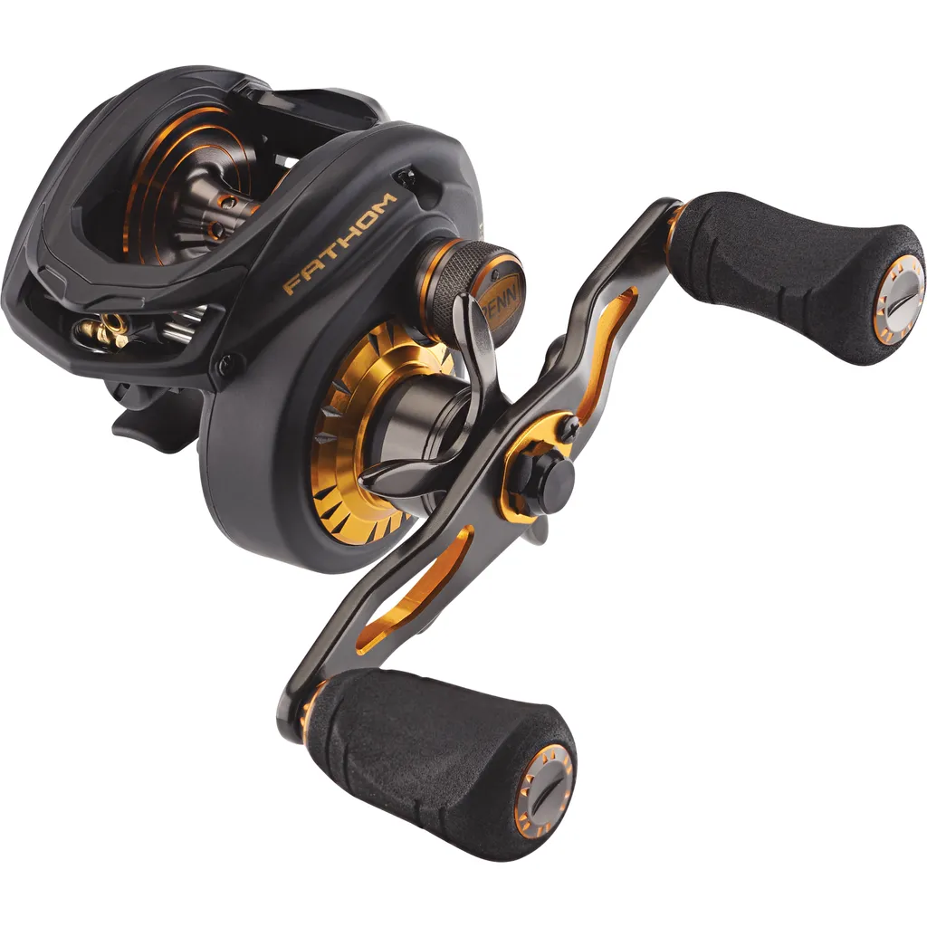 PENN Fathom Low Profile Baitcastrolle FTH200LPLH 6.6:1 200 Left