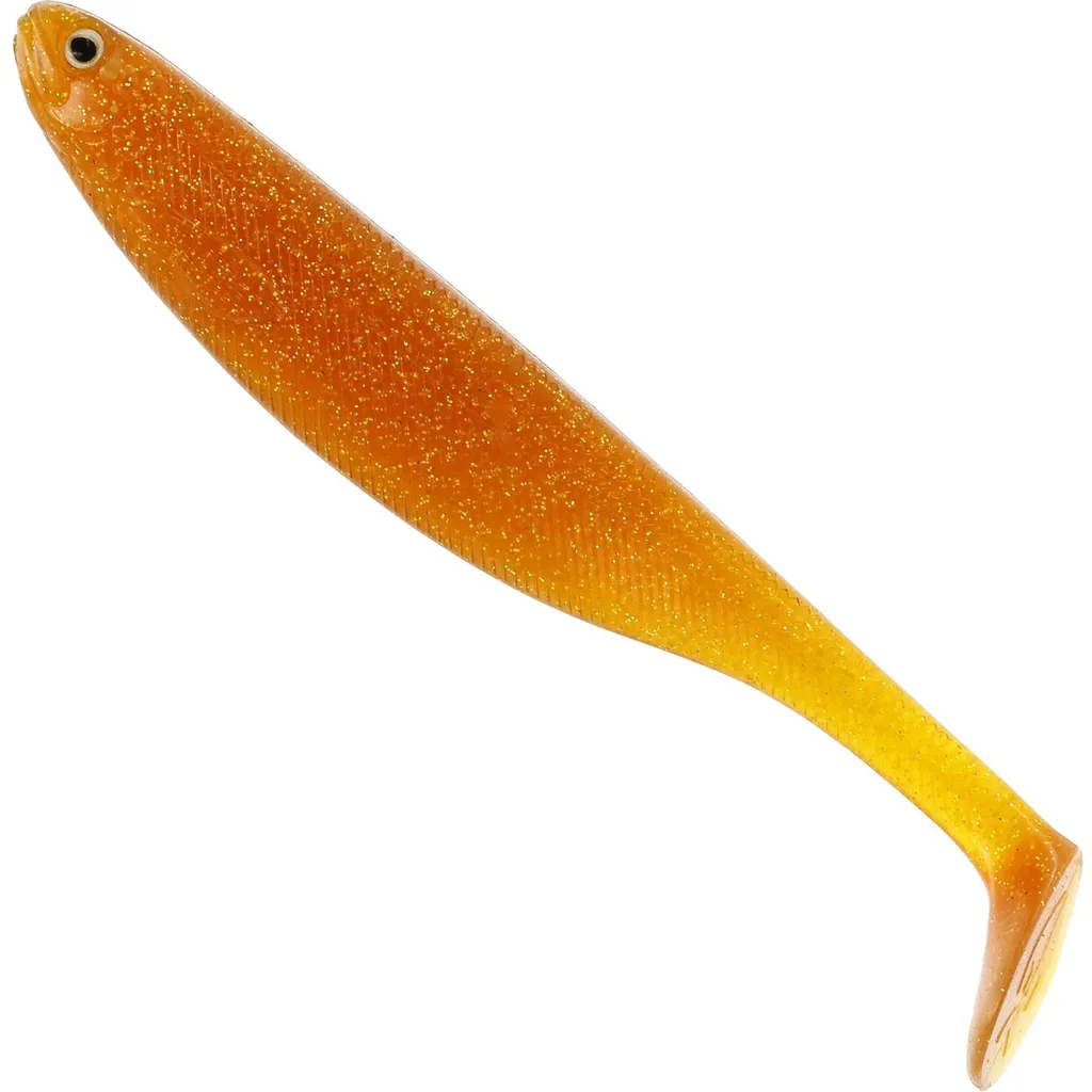Westin ShadTeez Slim Softbait Motoroil Goldfarben