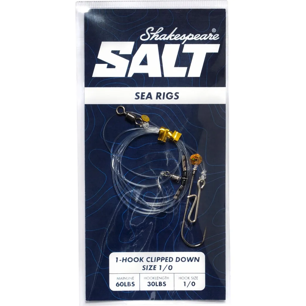 Shakespeare SALT 1-Hook Clipped down Fertigmontage #3/0 Clipped Down