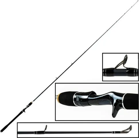 Bullseye Dentist Cast Baitcaster-Rute 2.20m 45–120g Progressive 162g