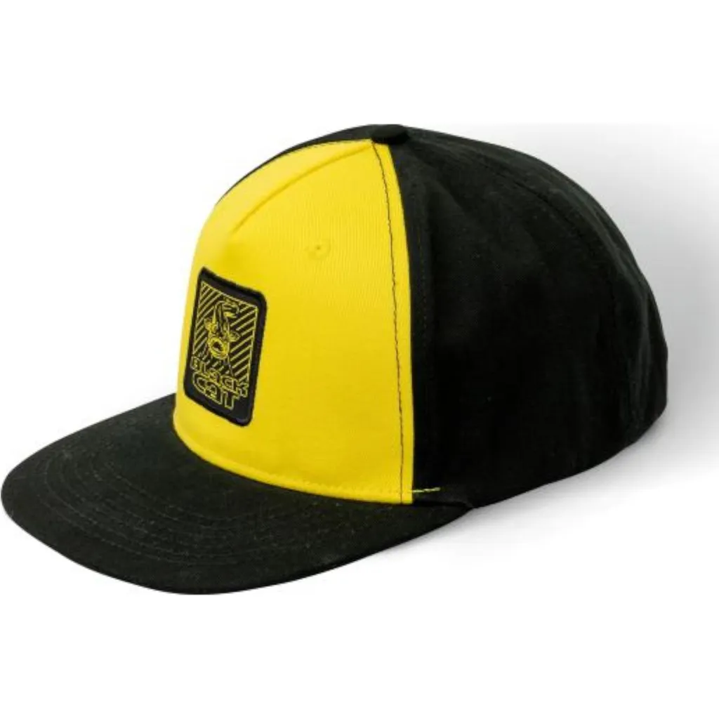 Black Cat Catfish Hunter Snapback Kappen I Schwarz