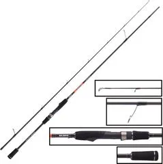 Balzer Shirasu Mini Crank & Shad Spinnrute 1.96m 6–21g 107g 2pc