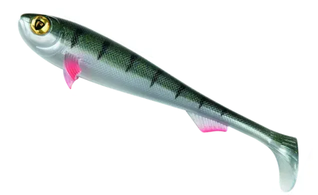 Fox Rage Super Slick Shad Weichköder 18cm 18g UV Young Perch