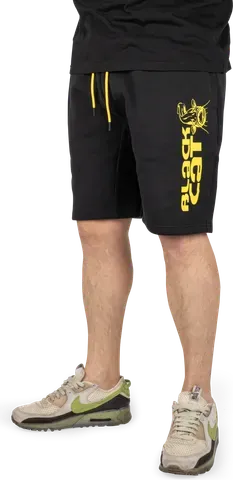 Black Cat Black Jogger Shorts XL