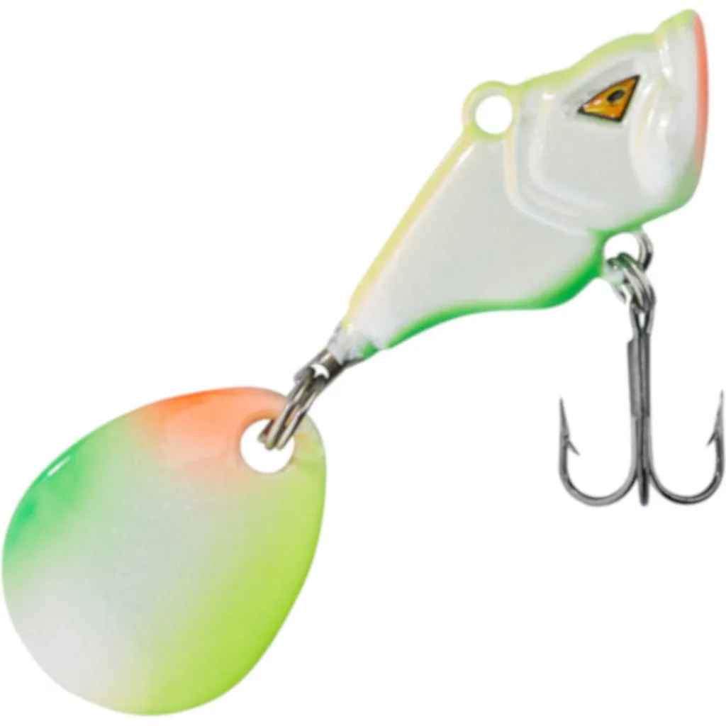 Balzer Shirasu Colonel Spin Buddy Evil Eye Spin tails 3,6cm 21g Fire Fly