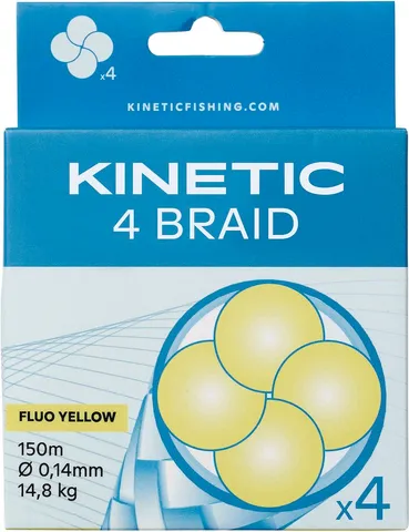 Kinetic 4-Braid 0.08mm 3.3kg 150m Dusty Green