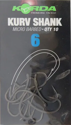 Korda Kurv Shank Karpfenhaken #6