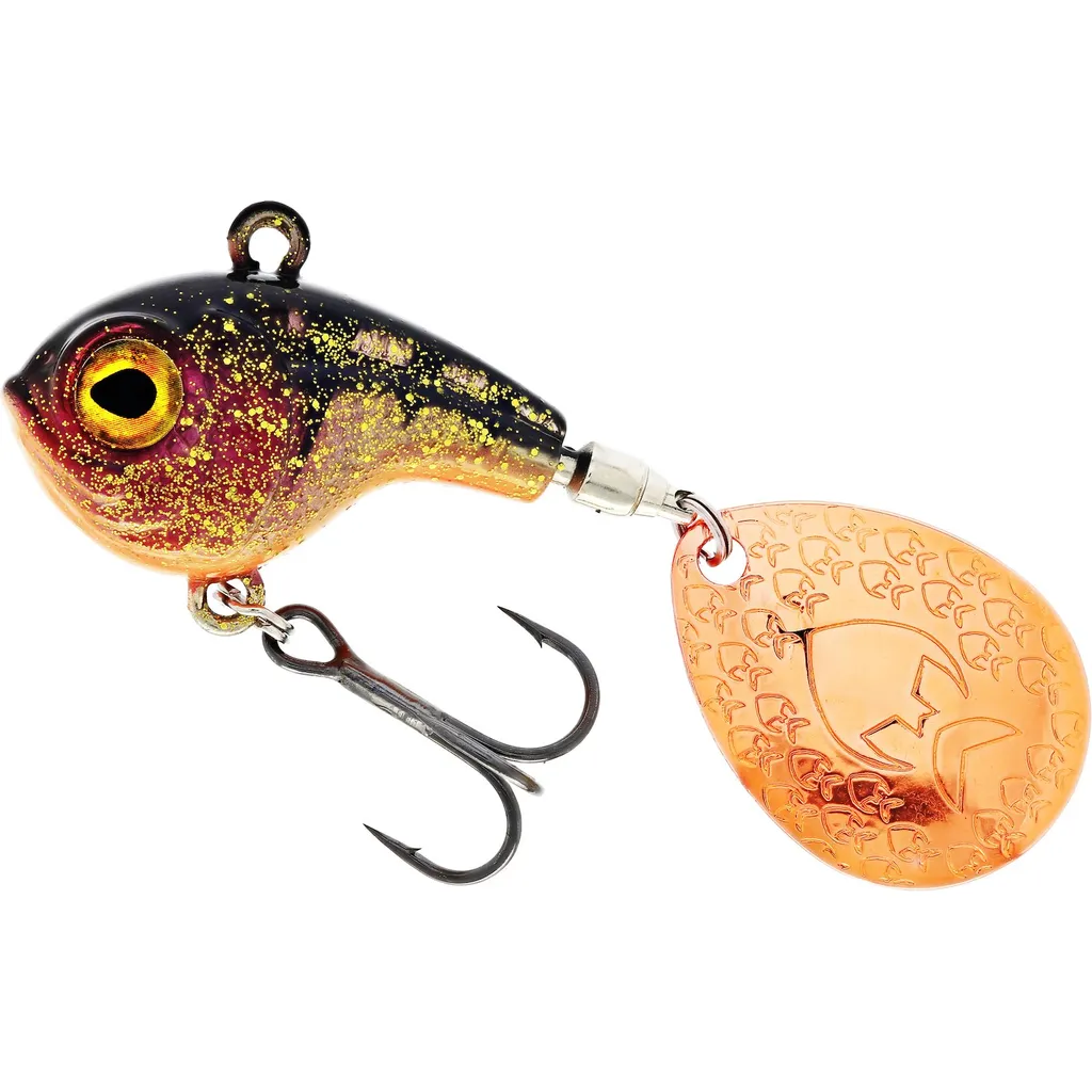 Westin DropBite Spin Tail Jig Spin Tails 3.7cm 22g Copper Perch