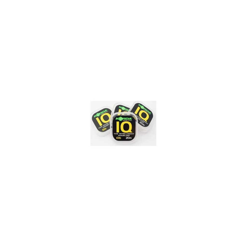 Korda IQ Hooklink Fluorocarbon 21313 0,405mm 9,1kg 20m