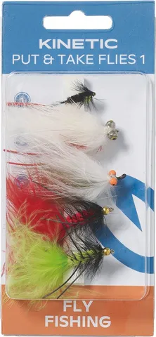 Kinetic Put N' Take Fliegen 163 5pcs