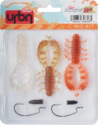 Berkley URBN C-Rig Kit 7 Pieces Creature Freshwater