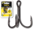 Black Cat Curved Point Treble Hook DG Hooks #1/0 5pcs