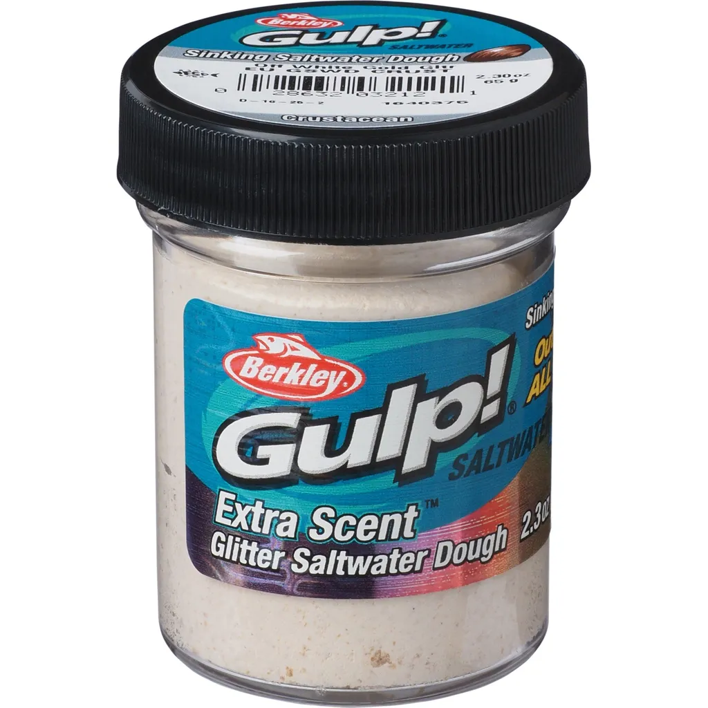 Berkley Gulp!® Dough 65g Crustacean Gold Glitter