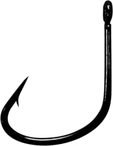 Gamakatsu LS-3513F N/L New Label Eyed Hooks Black #8