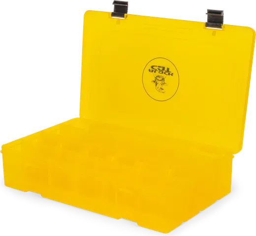 Black Cat Large Rig Bits Box 36x22x8.5cm Plastic Rig Box