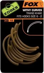 Fox Edges Withy Curve Adapter 7–10 10pcs Transparent Khaki